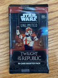 Star Wars: Unlimited Twilight of the Republic Booster Pack