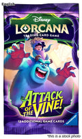 Disney Lorcana TCG: Attack of the Vine! Booster Pack (12 Cards)