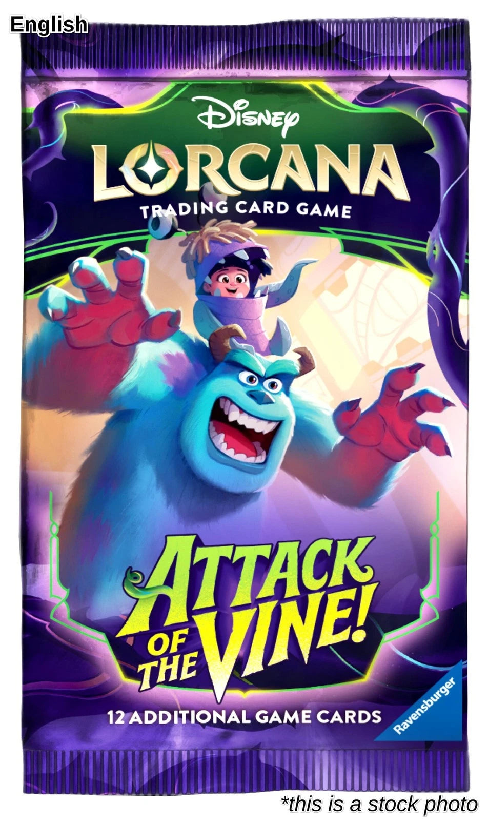 Disney Lorcana TCG: Attack of the Vine! Booster Pack (12 Cards)