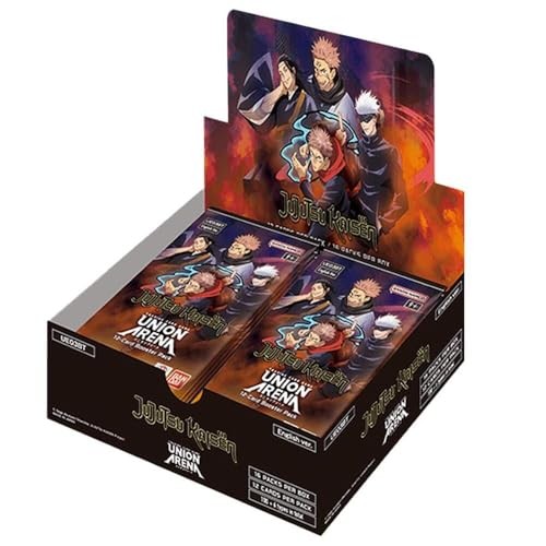 BANDAI NAMCO Jujutsu Kaisen Booster Box, 5"x5", Pack of 16