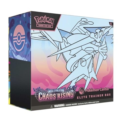 Pokémon Mega Evolution Chaos Rising Elite Trainer Box, Pack of 1