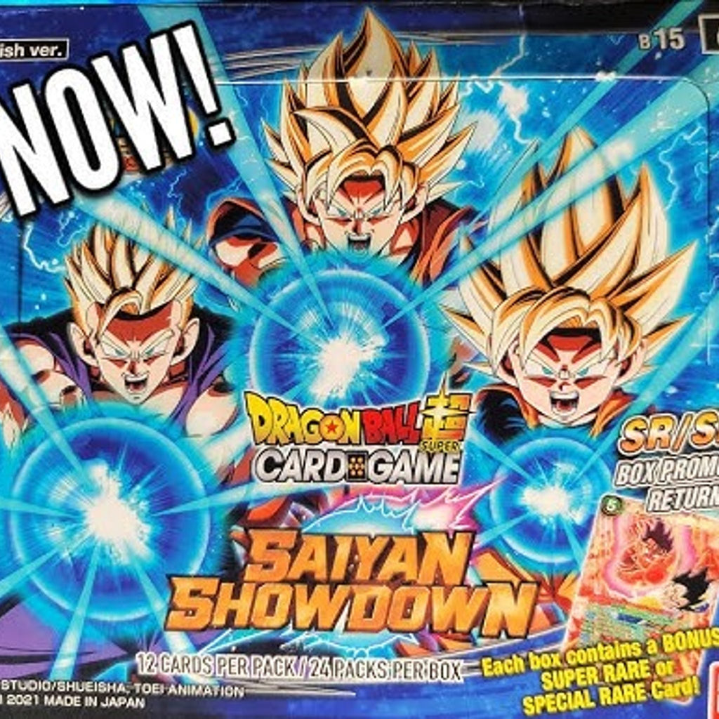 Dragon Ball Super: Saiyan Showdown Booster Box