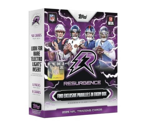 Topps 2025 Resurgence Football Factory Sealed Mega Box