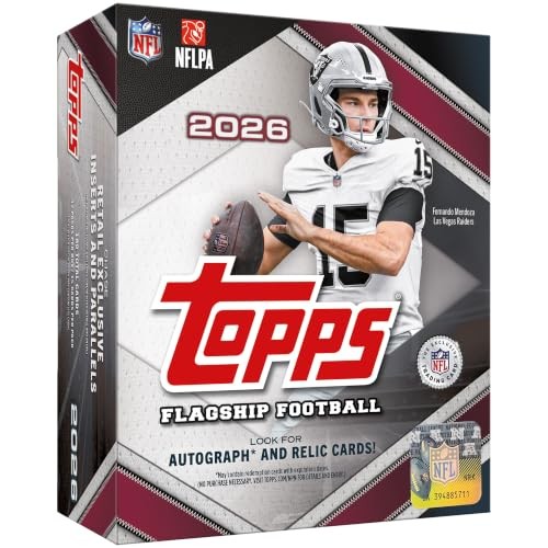 Topps 2026 NFL Flagship Football Mega Box - Factory Sealed