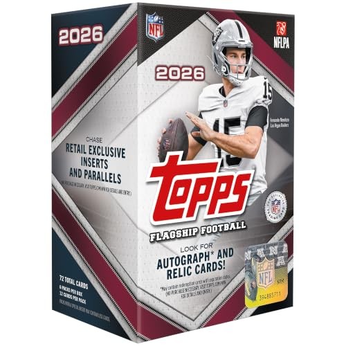 Topps 2026 NFL Flagship Football Factory Sealed Value Box