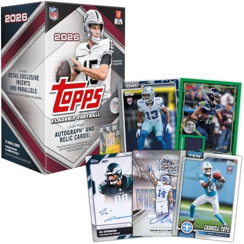 Topps 2026 NFL Flagship Football Factory Sealed Value Box