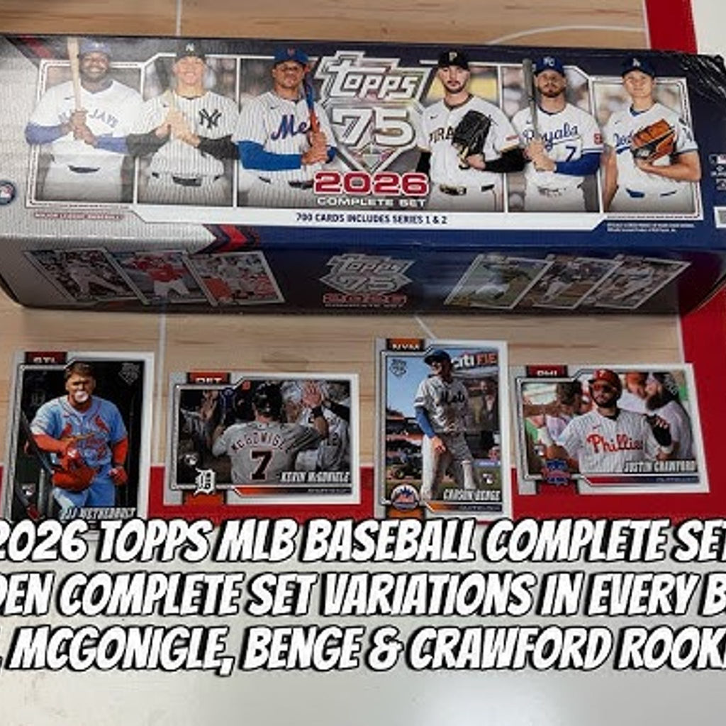 Topps 2026 MLB Baseball Complete Set