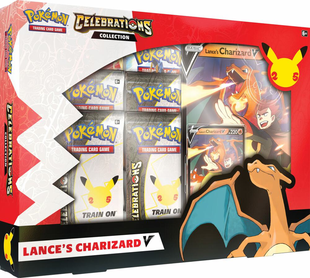 Pokémon Celebrations Collection — Lance's Charizard V (Sealed)