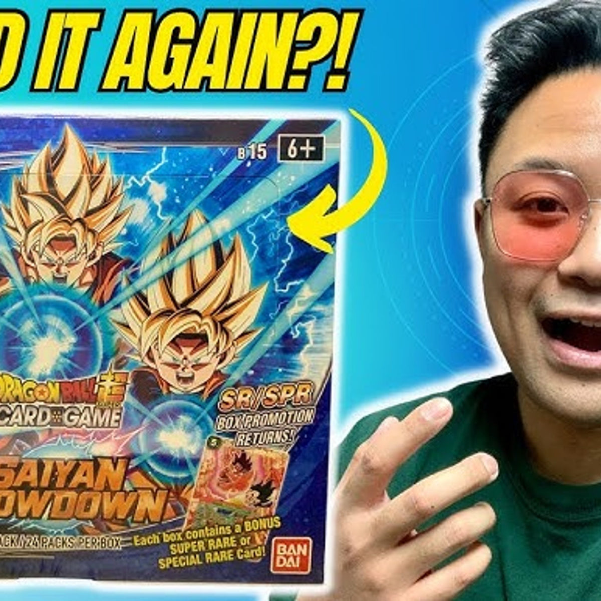 Dragon Ball Super: Saiyan Showdown Booster Box