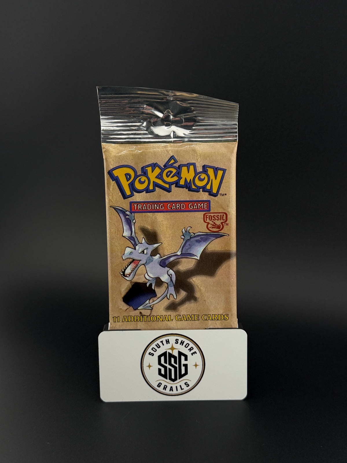 Pokémon TCG Fossil Unlimited Booster Pack (WOTC 1999) – 11 Cards