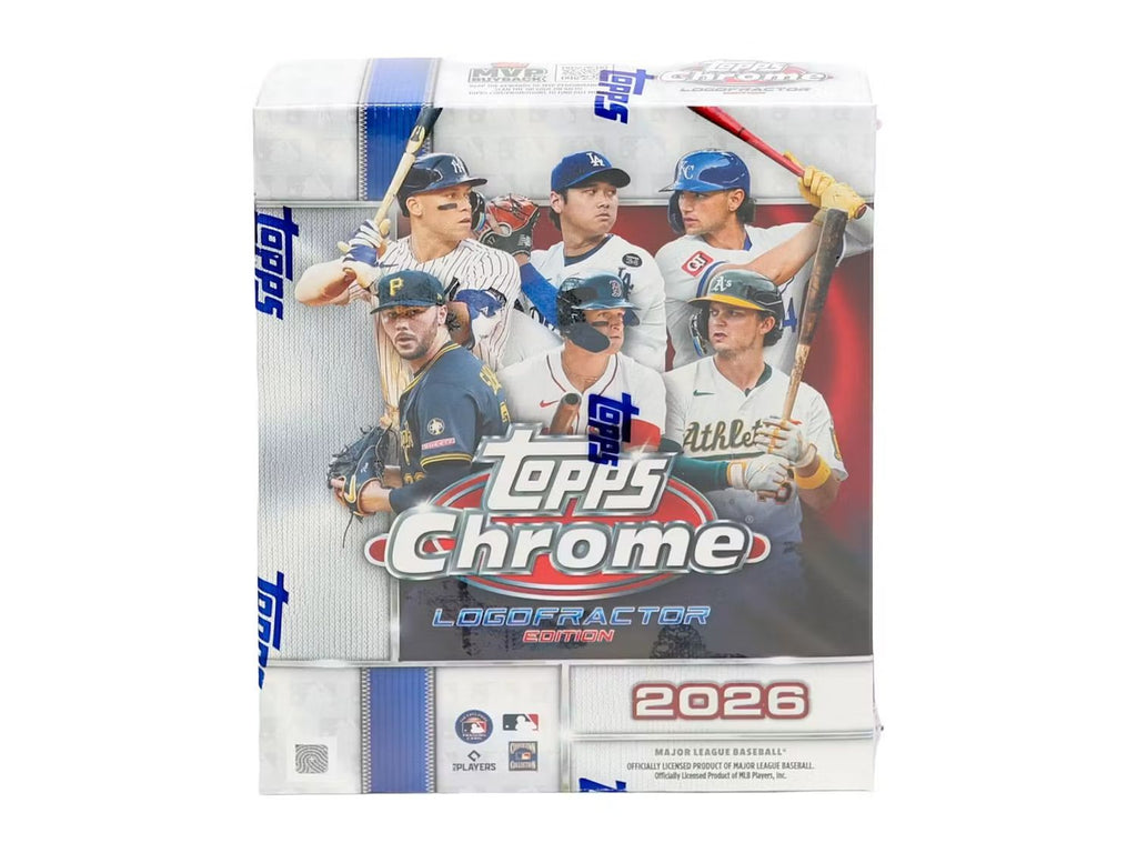 Topps 2026 Chrome Baseball Logofractor Edition Box