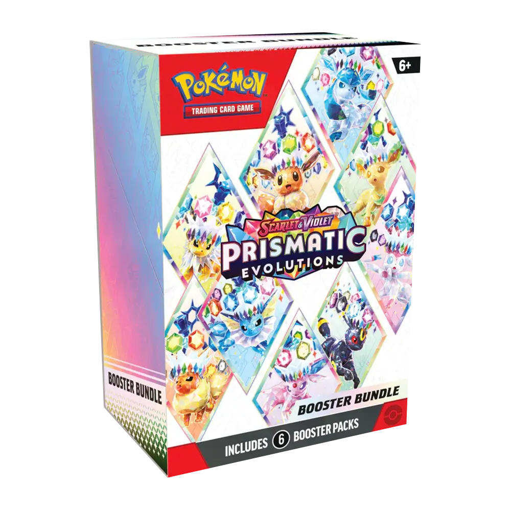 Pokémon Scarlet & Violet Prismatic Evolutions Booster Bundle