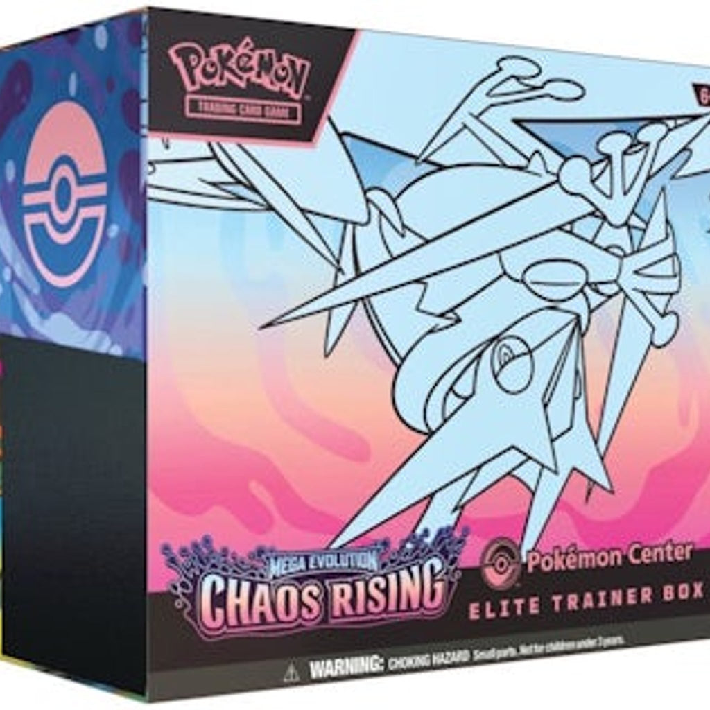 Pokémon Mega Evolution Chaos Rising Elite Trainer Box, Pack of 1