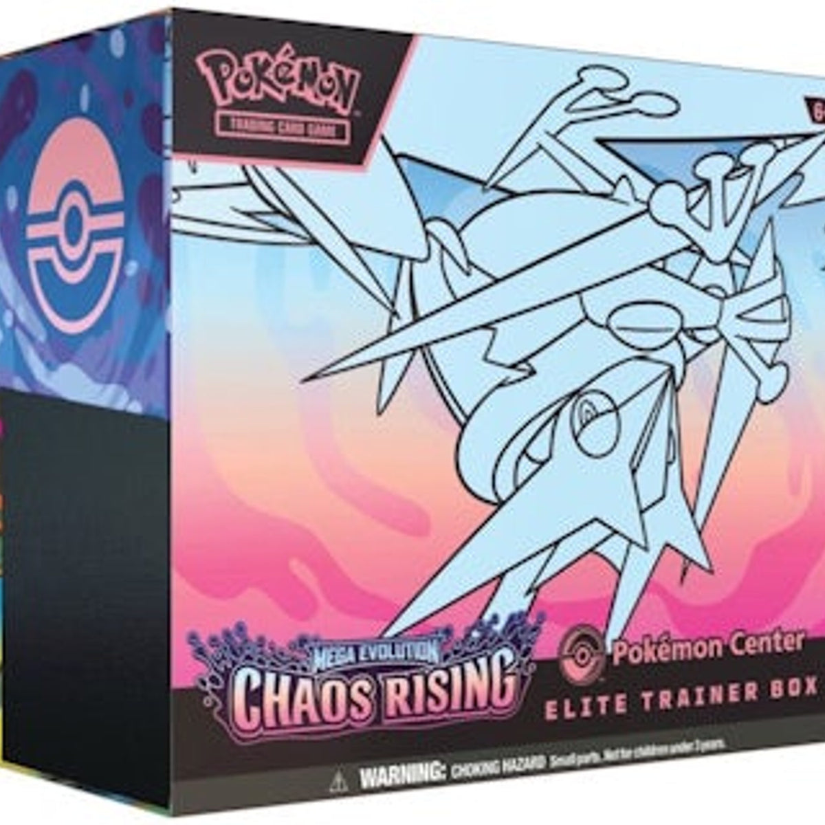 Pokémon Mega Evolution Chaos Rising Elite Trainer Box, Pack of 1