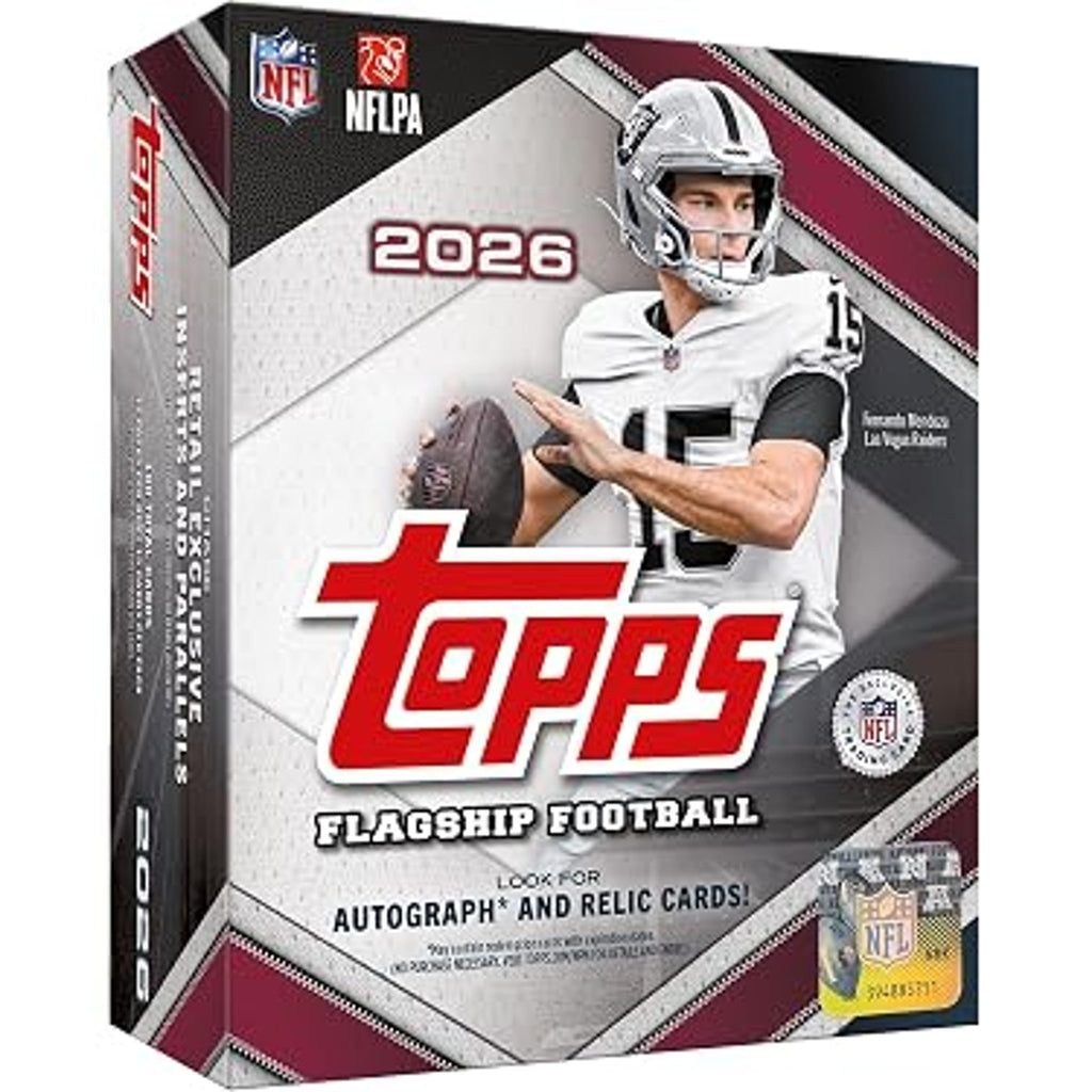 Topps 2026 NFL Flagship Football Mega Box - Factory Sealed