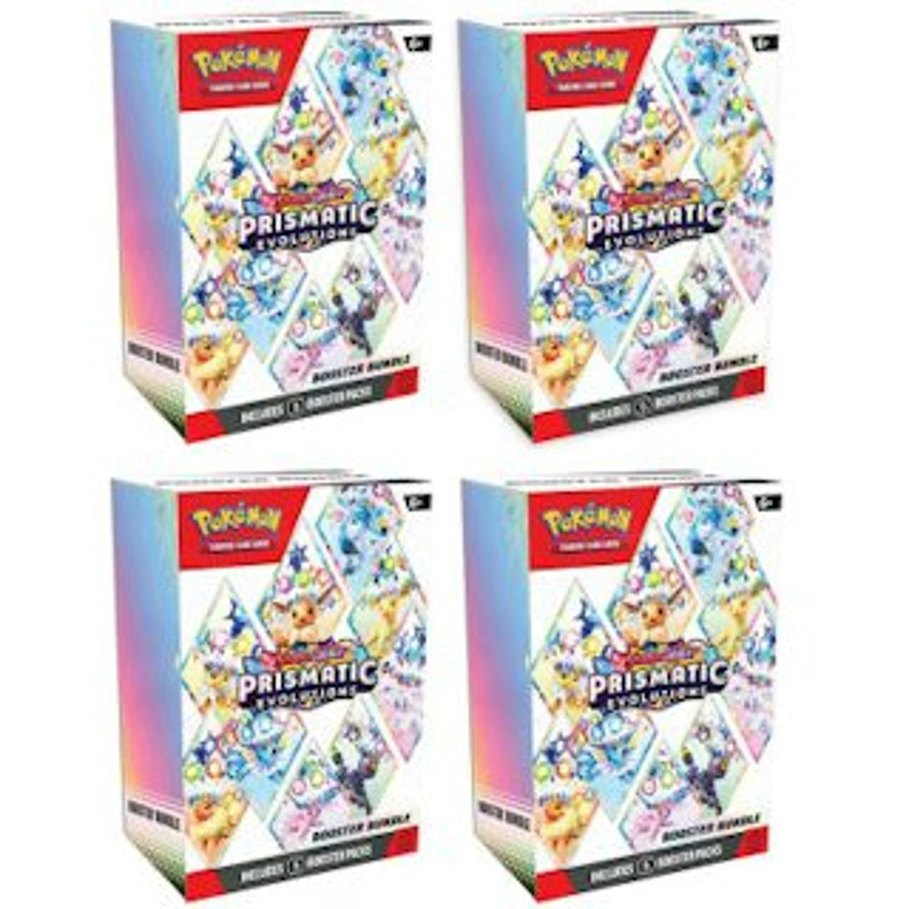 Pokémon Scarlet & Violet Prismatic Evolutions Booster Bundle