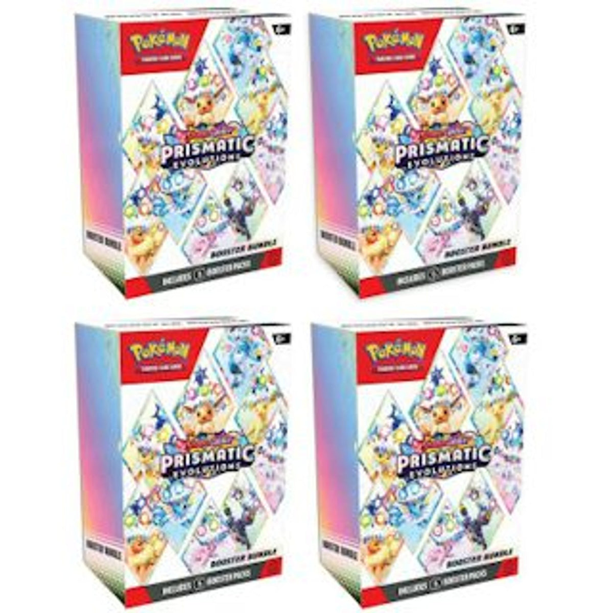 Pokémon Scarlet & Violet Prismatic Evolutions Booster Bundle