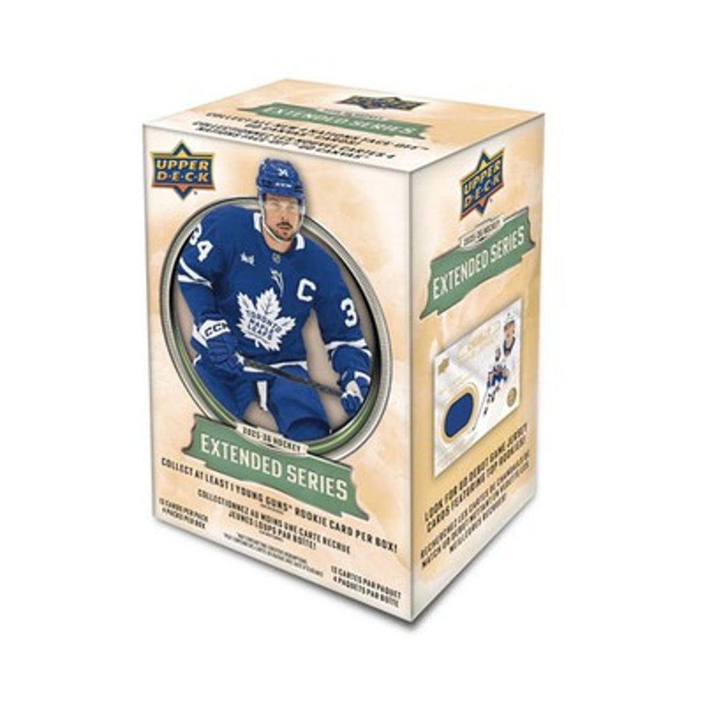 Upper Deck 2025-26 Extended Series Hockey Blaster Box, Pack of 1