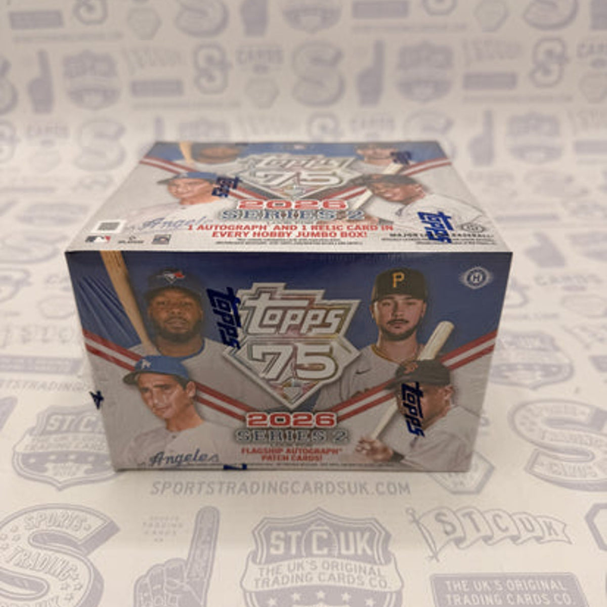 Topps 2026 Flagship Football Hobby Jumbo Box, Pack of 1