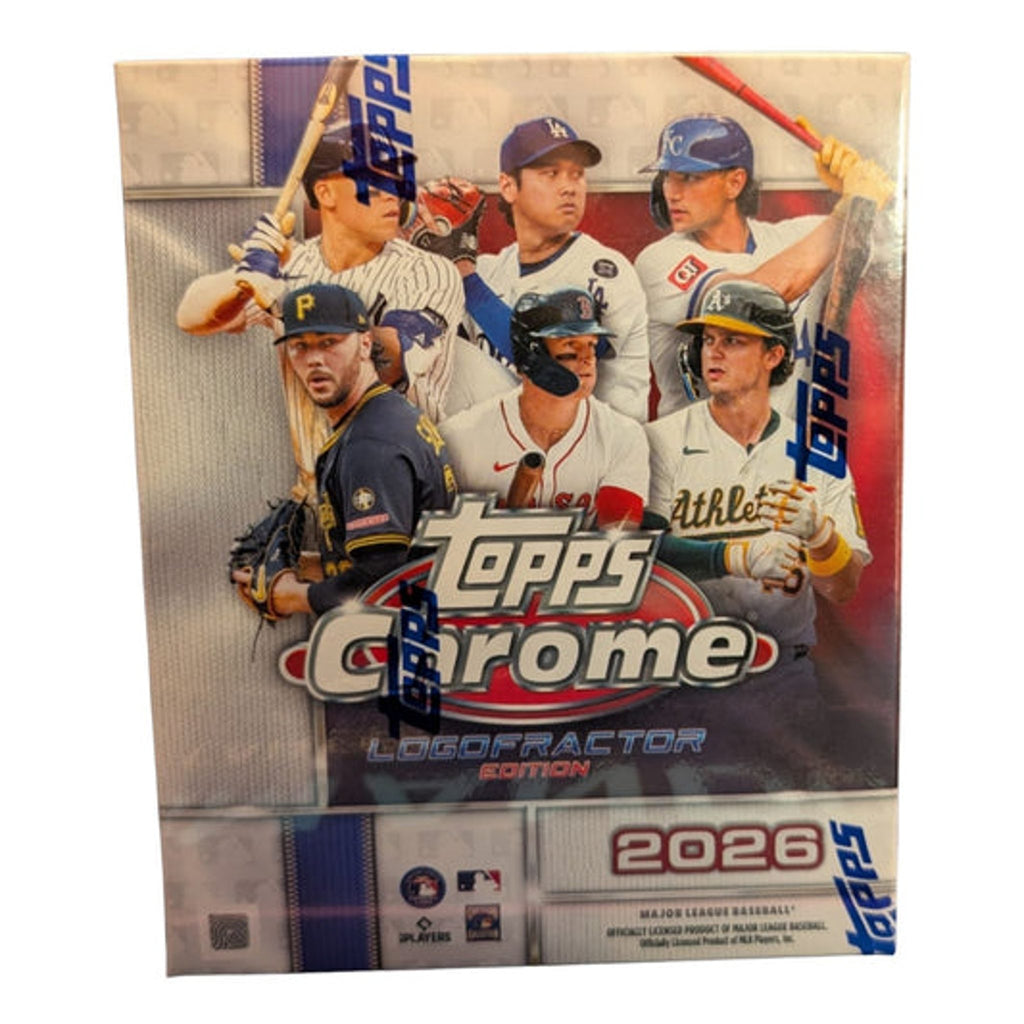 Topps 2026 Chrome Baseball Logofractor Edition Box