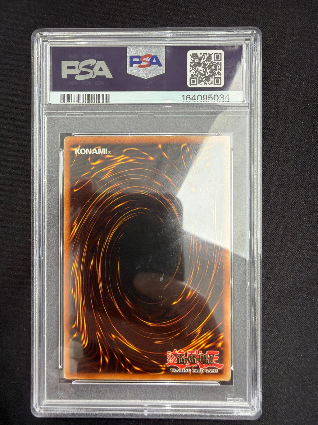 2002 Yu-Gi-Oh! Dark Magician BPT-001 Secret Rare PSA 7