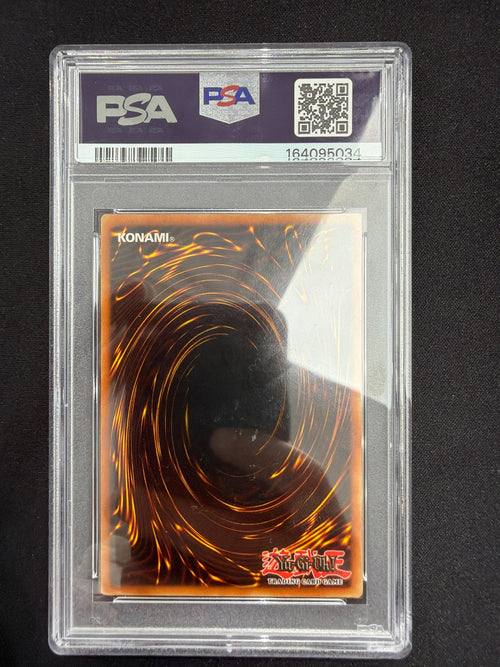 2002 Yu-Gi-Oh! Dark Magician BPT-001 Secret Rare PSA 7