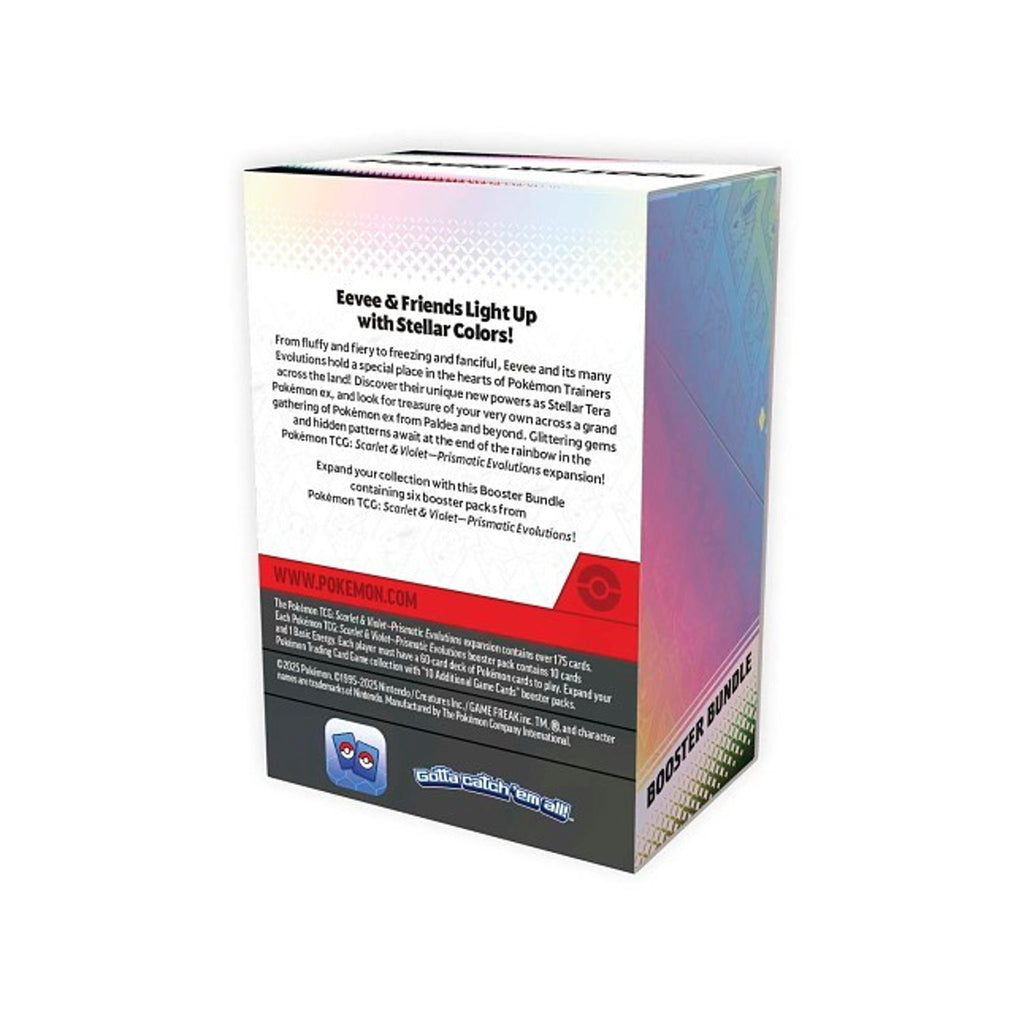 Pokémon Scarlet & Violet Prismatic Evolutions Booster Bundle