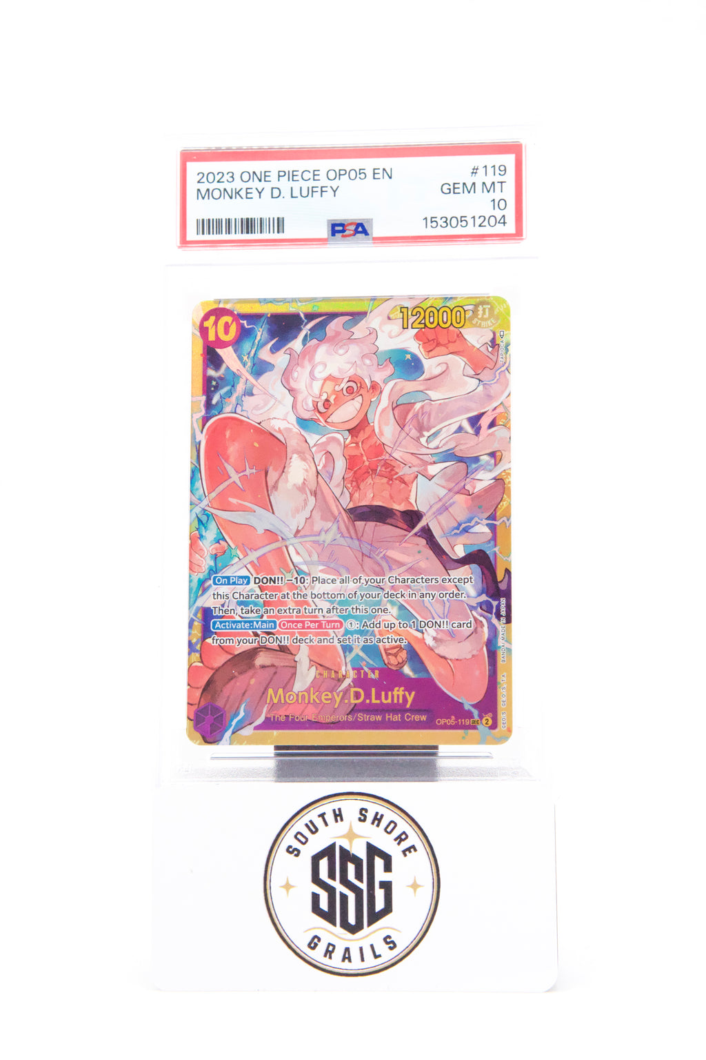 Monkey D. Luffy — Awakening Of The New Era #119 — PSA 10