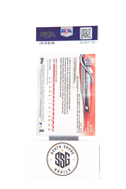 2018 Topps Update #Us300 Juan Soto — PSA 10