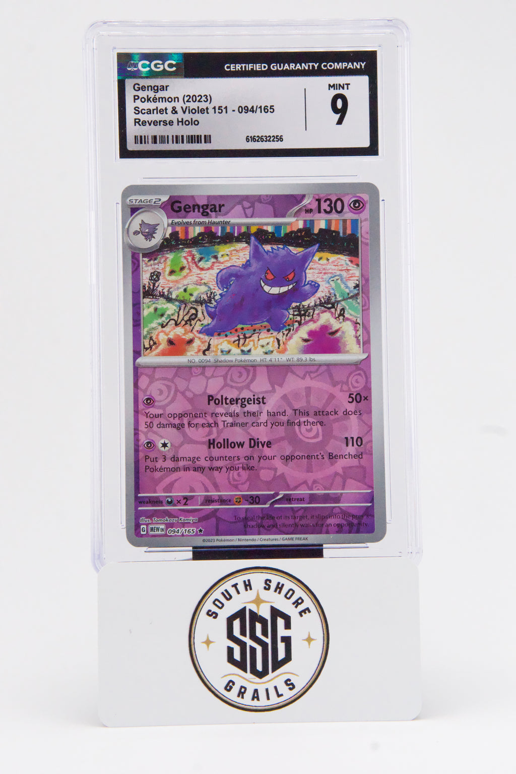 Gengar — Scarlet & Violet 151 #094/165 — CGC 9