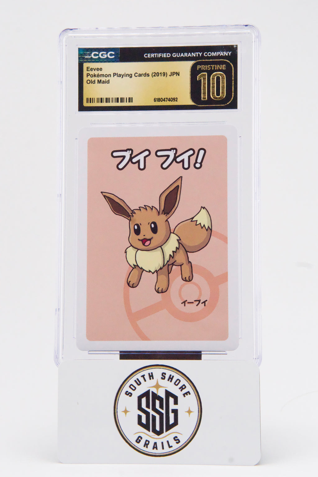 Eevee — Playing Cards — CGC Pristine 10 (Japanese)