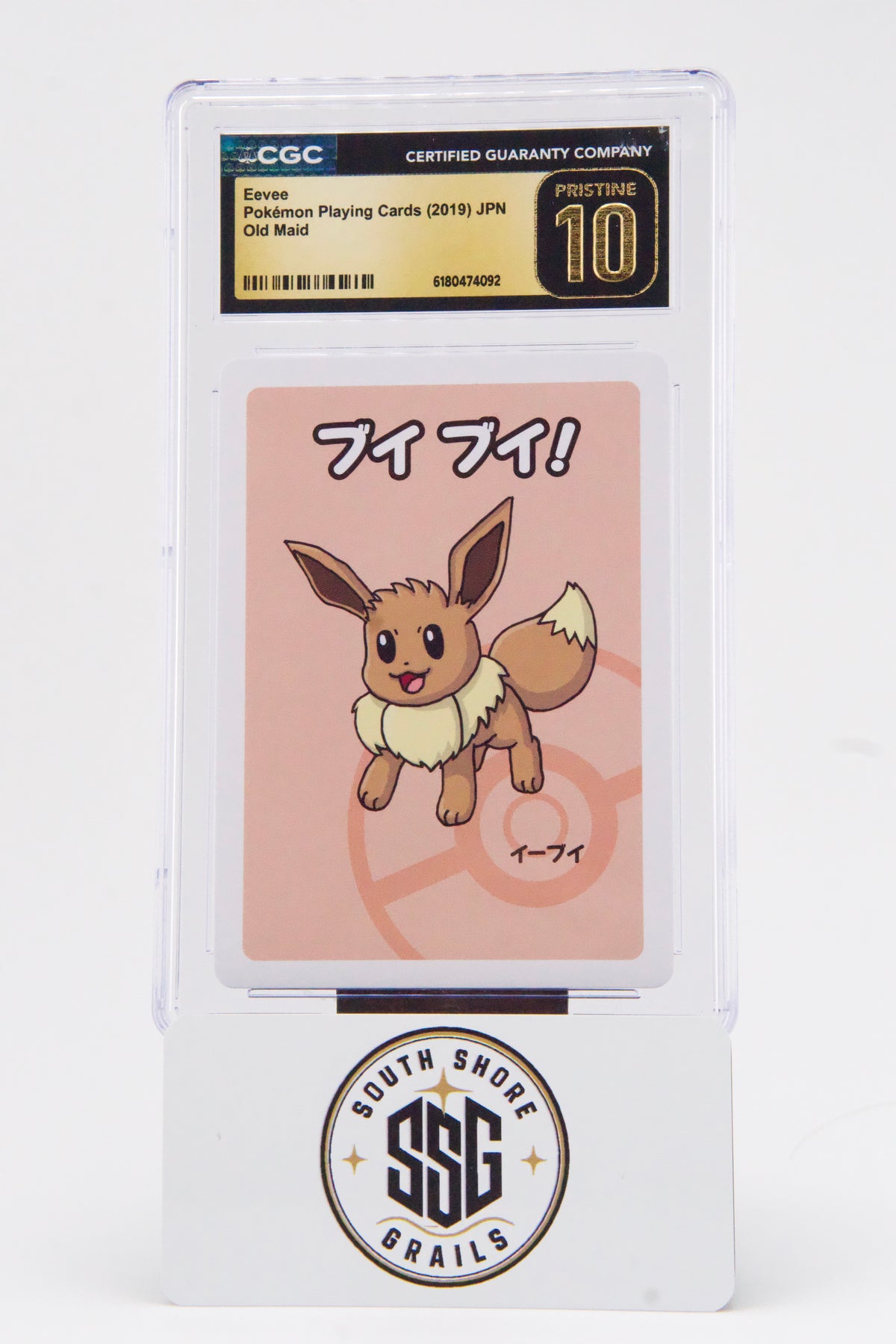 Eevee — Playing Cards — CGC Pristine 10 (Japanese)