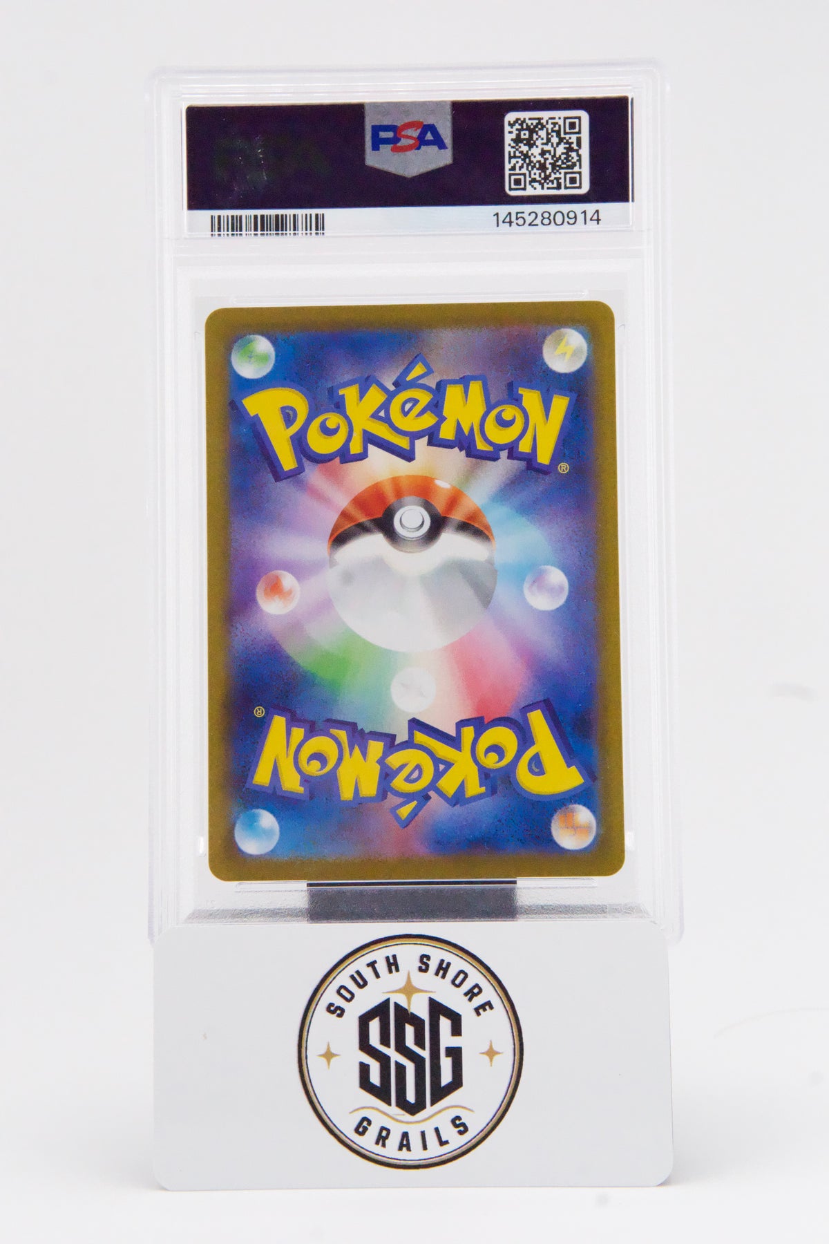Deino — White Flare #142 (Art Rare) — PSA 9 (Japanese)