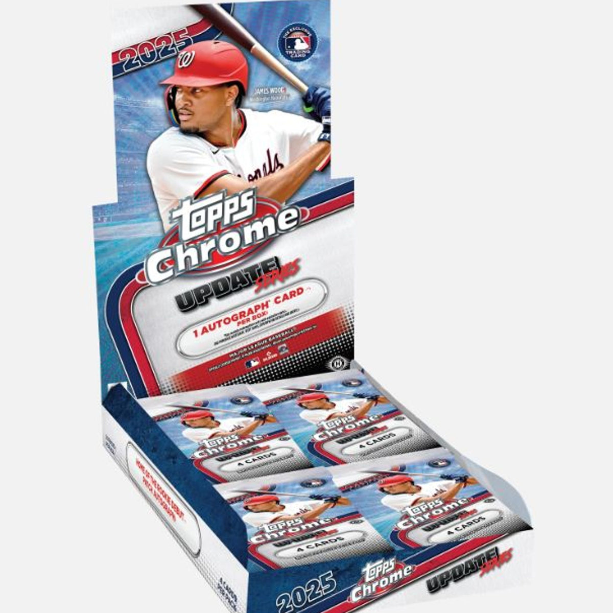 Topps 2025 MLB Chrome Update Series Baseball Value Box