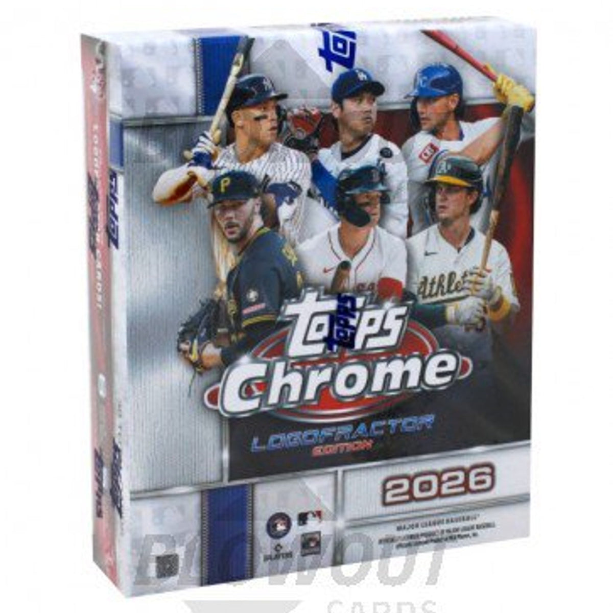 Topps 2026 Chrome Baseball Logofractor Edition Box