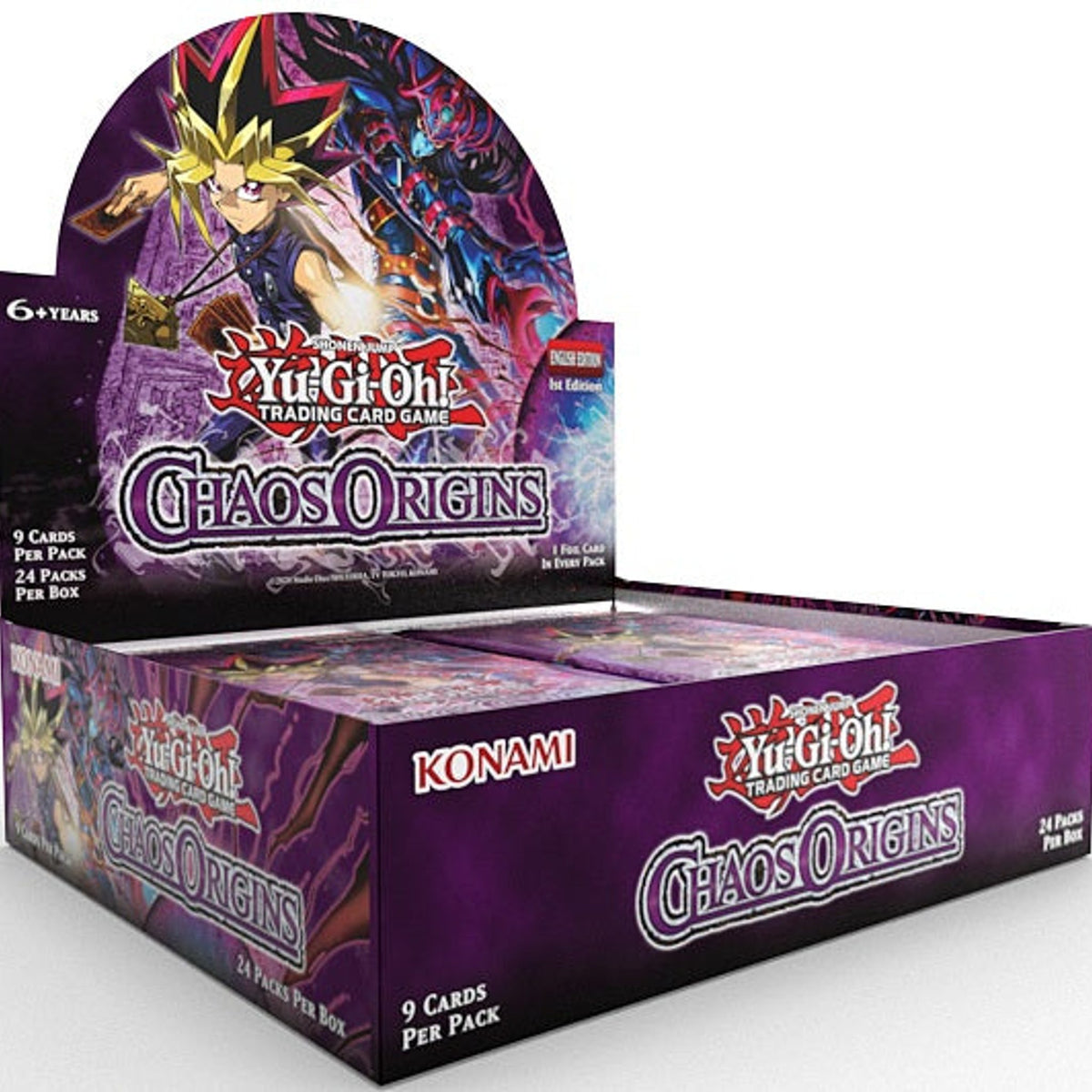 Konami Yu-Gi-Oh! Chaos Origins 1st Edition Booster Box - 24 Packs