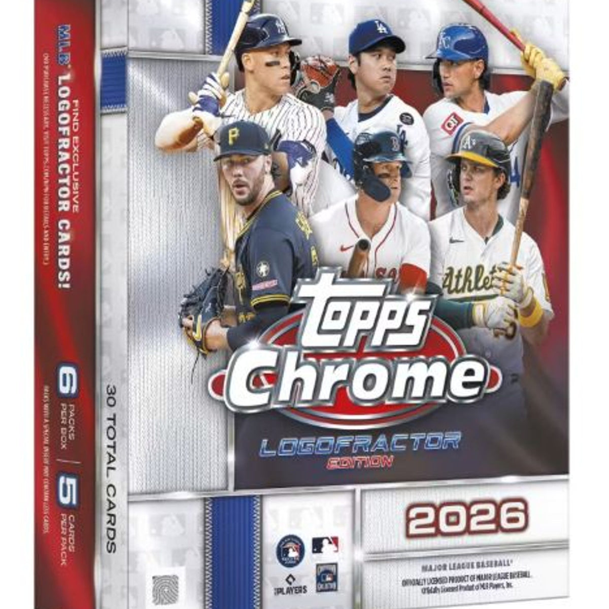 Topps 2026 Chrome Baseball Logofractor Edition Box