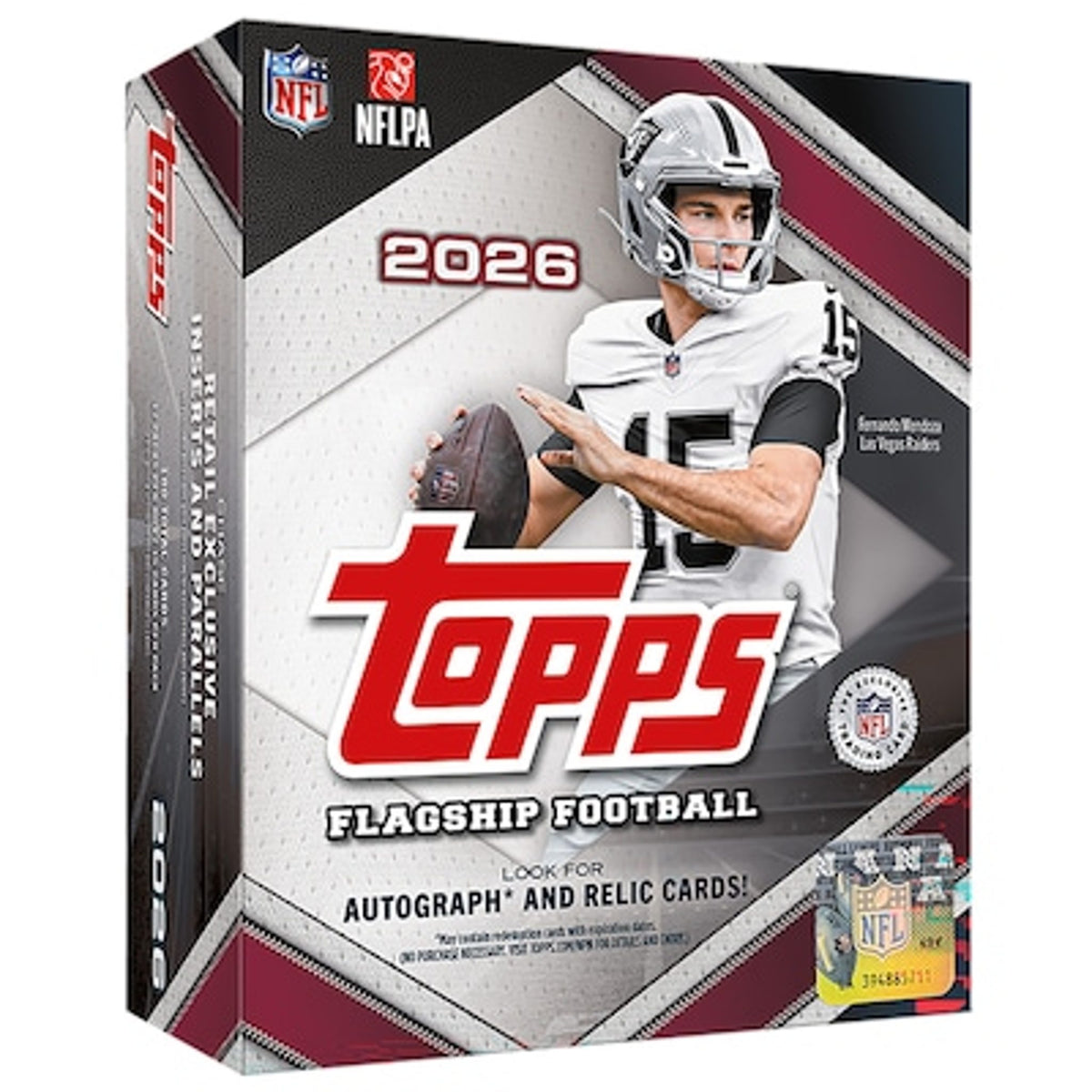 Topps 2026 NFL Flagship Football Mega Box - Factory Sealed