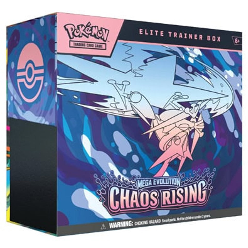 Pokémon Mega Evolution Chaos Rising Elite Trainer Box, Pack of 1
