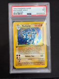 1999 Pokémon Base Set Machamp #8/102 Holo 1st Edition PSA NM 7